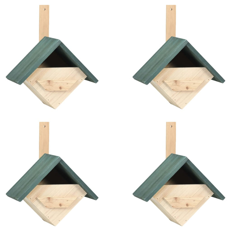 Load image into Gallery viewer, Vidaxl vogelhuisjes 4 st 24x16x30 cm vurenhout