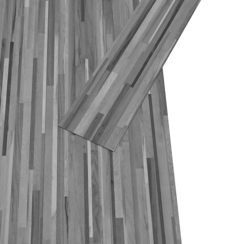 Load image into Gallery viewer, Vidaxl vloerplanken niet-zelfklevend 5,26 m² 2 mm pvc gestreept grijs