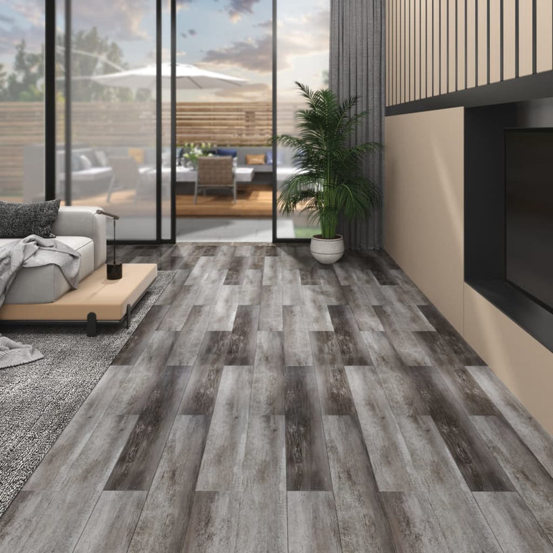 Load image into Gallery viewer, Vidaxl vloerplanken niet-zelfklevend 5,26 m² 2 mm pvc gestreept hout