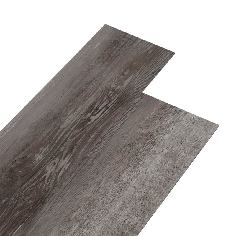 Laden Sie das Bild in Galerie -Viewer, Vidaxl vloerplanken niet-zelfklevend 4,46 m² 3 mm pvc gestreept hout