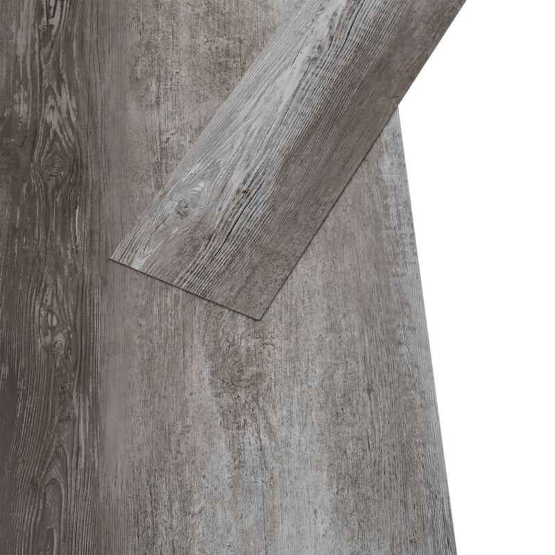 Laden Sie das Bild in Galerie -Viewer, Vidaxl vloerplanken niet-zelfklevend 4,46 m² 3 mm pvc gestreept hout