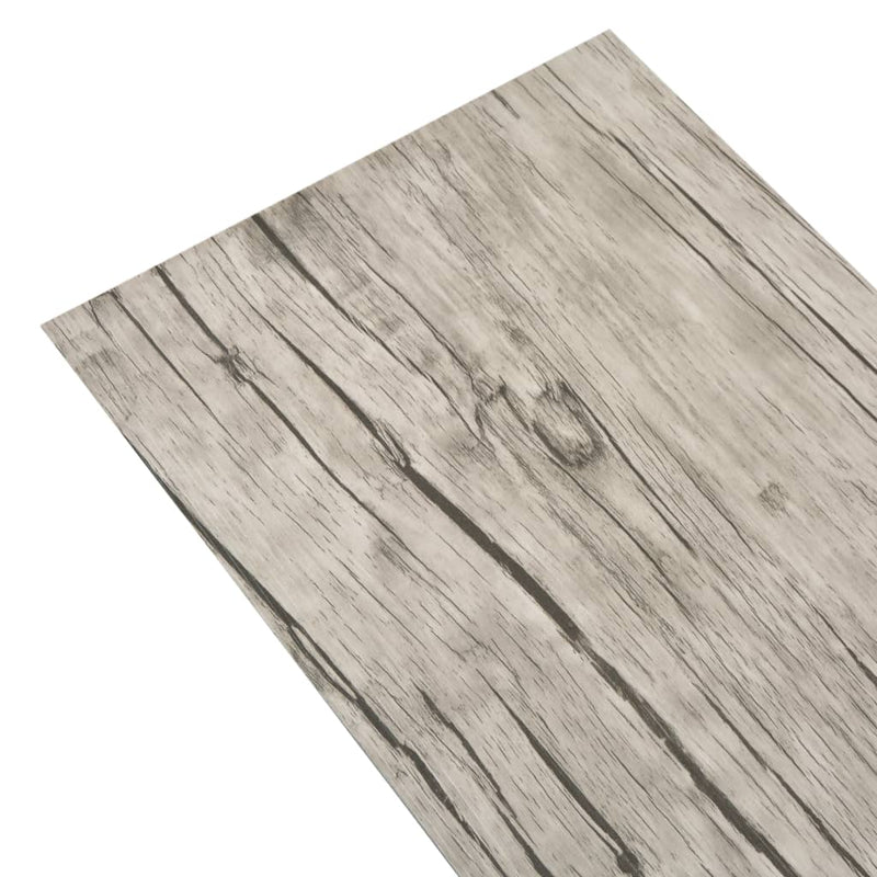 Load image into Gallery viewer, VidaXL Vloerplanken niet-zelfklevend 4,46 m² 3 mm PVC lichtgrijs
