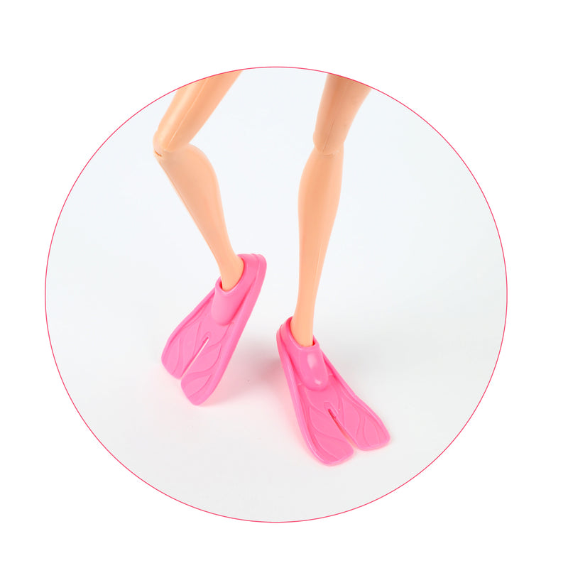 Load image into Gallery viewer, Lauren deluxe tienerpop duikster met glitter dolfijn