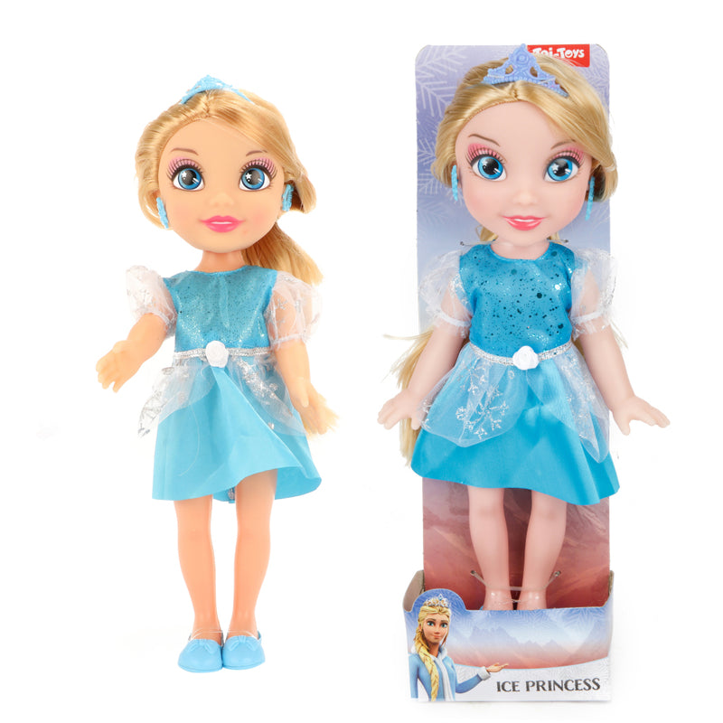 Load image into Gallery viewer, Ice princess toi-toys pop ijsprinses 28 cm blauw