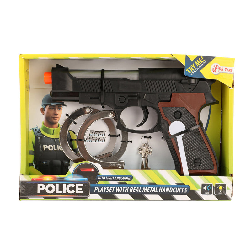 Cargue la imagen en el visor de la galería, Toi-Toys Politie Speelset met Licht en Geluid