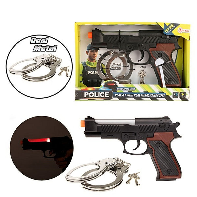 Cargue la imagen en el visor de la galería, Toi-Toys Politie Speelset met Licht en Geluid