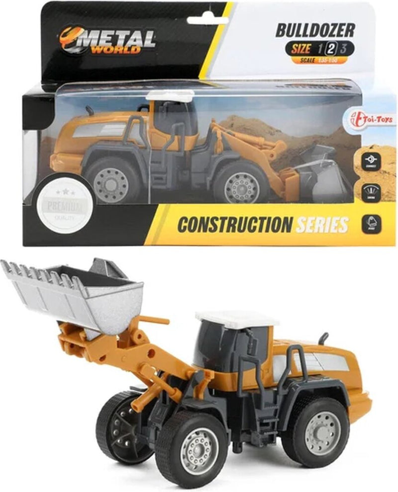 Load image into Gallery viewer, Toi-toys metalworld bouwvoertuig -wiellader 1:55