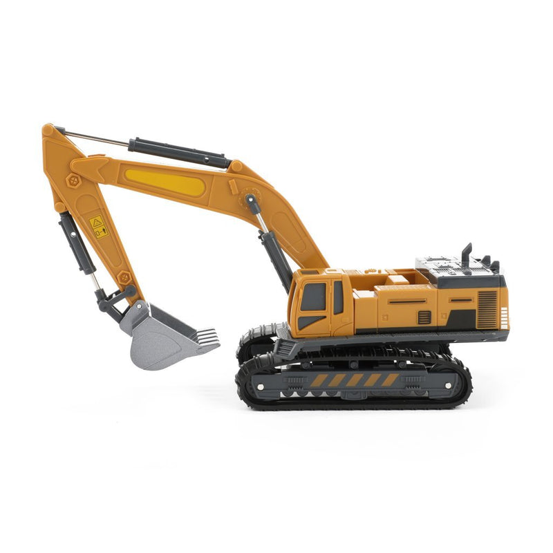 Load image into Gallery viewer, METAL Bouwvoertuig Graafmachine met rupsbanden, 1:55