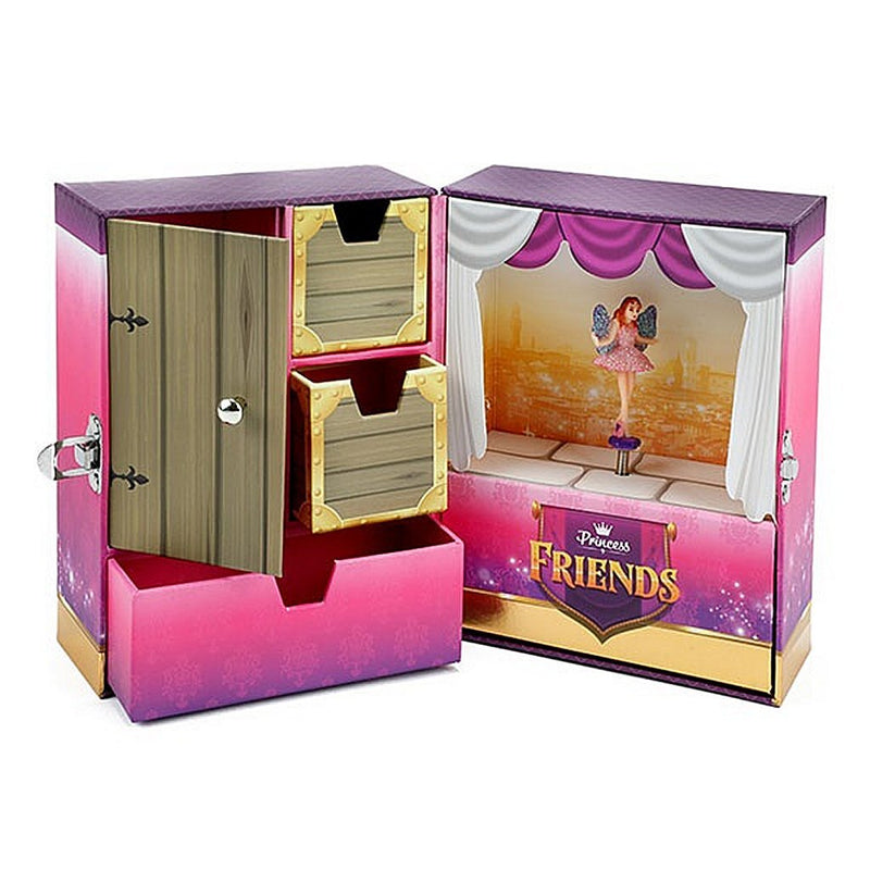 Load image into Gallery viewer, Princess friends muziek-sierradendoos