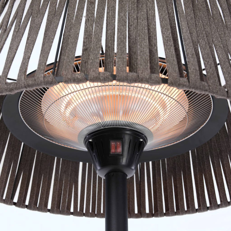 Chargez l'image dans la visionneuse de la galerie, Sunred Sunred Staande verwarmer Artix Corda 2100 W halogeen bruin