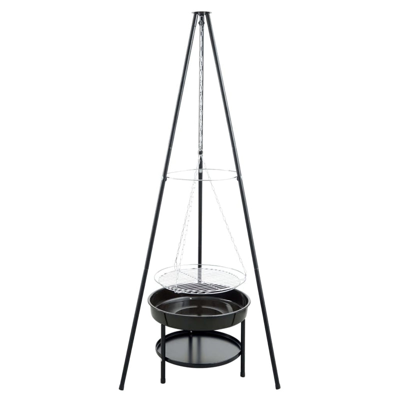 Load image into Gallery viewer, Redfire tuinbarbecue met driepoot en vuurschaal 50 cm zwart