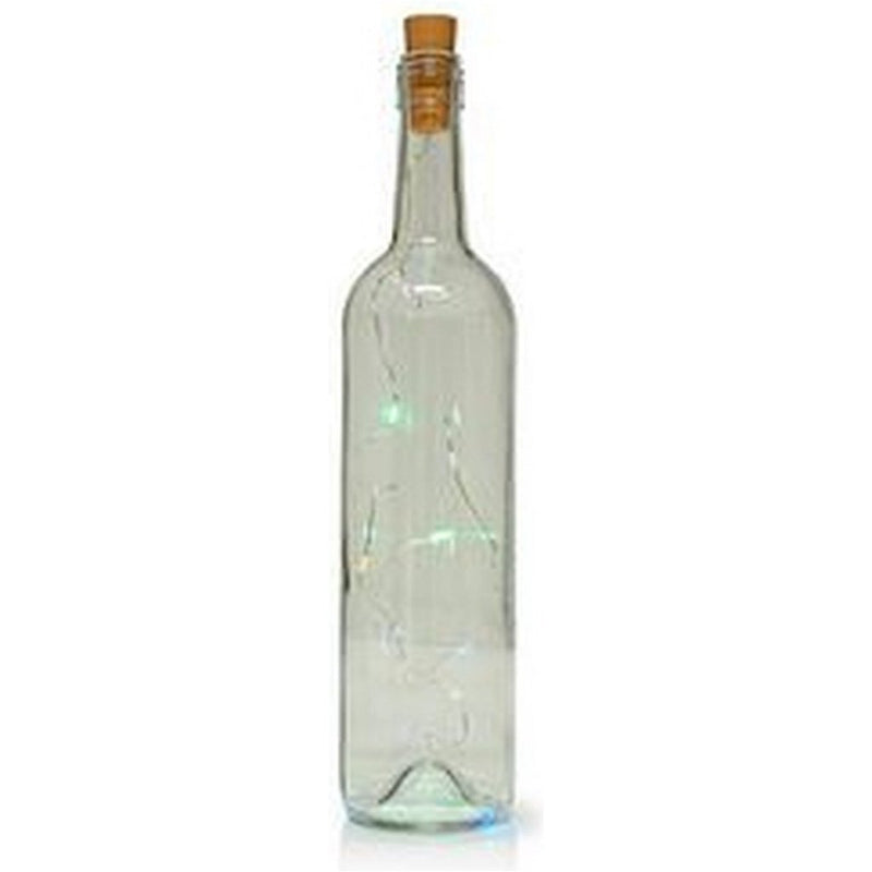 Load image into Gallery viewer, S.i.a. flessenstop lichtsnoer met 8 multicolor led lampjes ip44