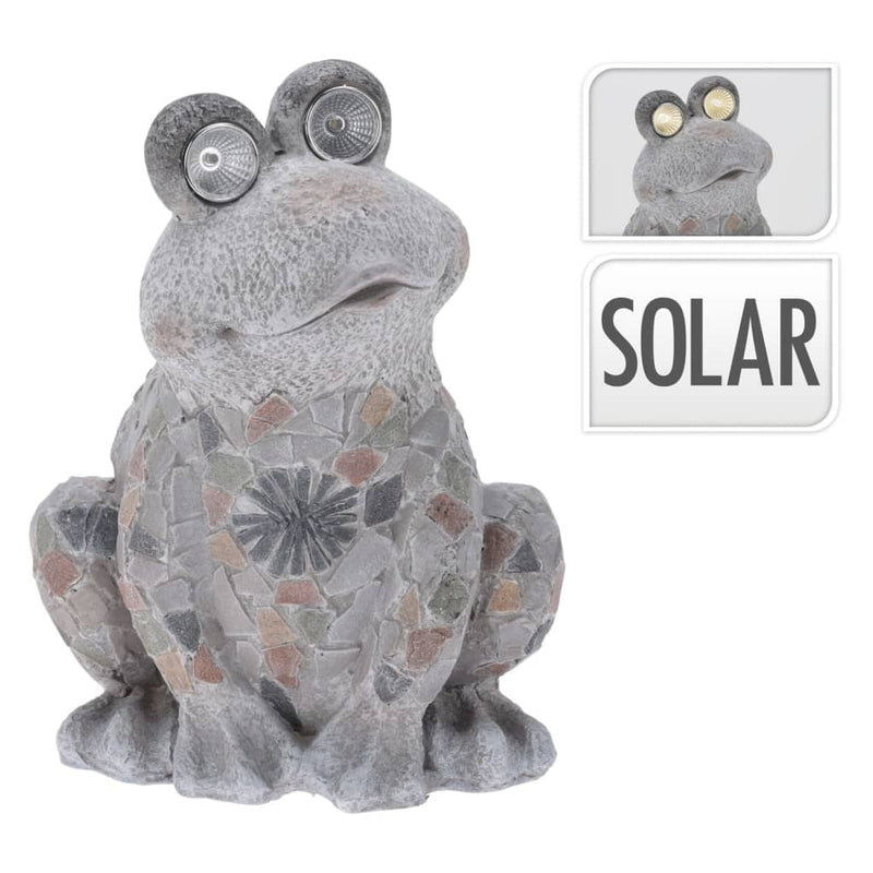 Load image into Gallery viewer, ProGarden ProGarden Tuindecoratie kikker met solarverlichting MGO