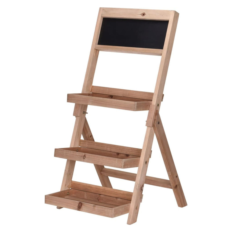 Load image into Gallery viewer, H S Collection H S Collection Plantenrek met 3 niveaus 39x17x76 cm hout