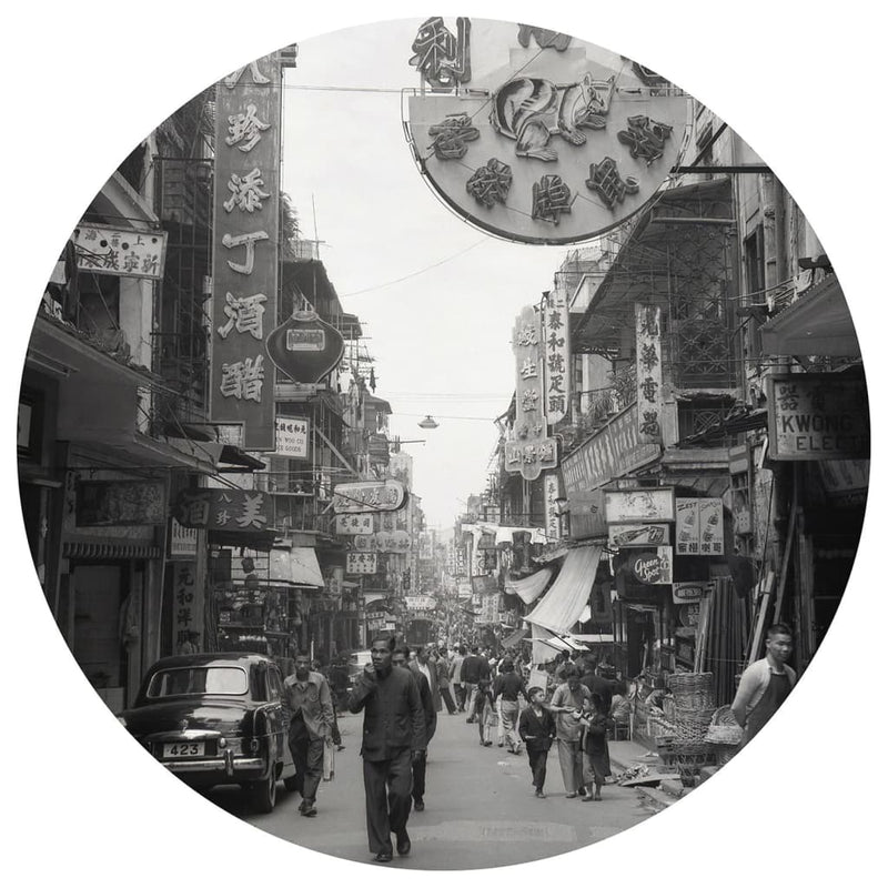 Load image into Gallery viewer, WallArt WallArt Behangcirkel Hong the Old Days 142,5 cm
