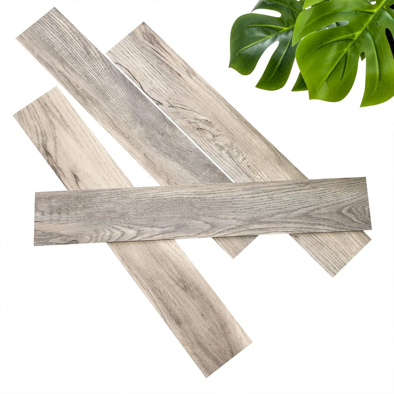 Load image into Gallery viewer, Wallart planken hout-look schuurhout eiken whitewash