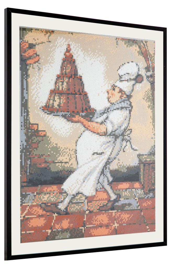 Cargue la imagen en el visor de la galería, Grafix diamond painting anton pieck bakker 40x50cm