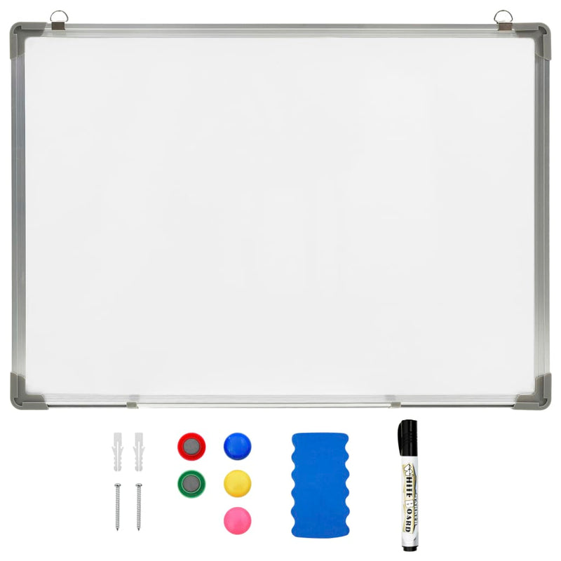 Load image into Gallery viewer, Vidaxl whiteboard magnetisch 90x60 cm staal wit