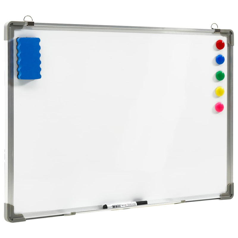 Load image into Gallery viewer, Vidaxl whiteboard magnetisch 90x60 cm staal wit