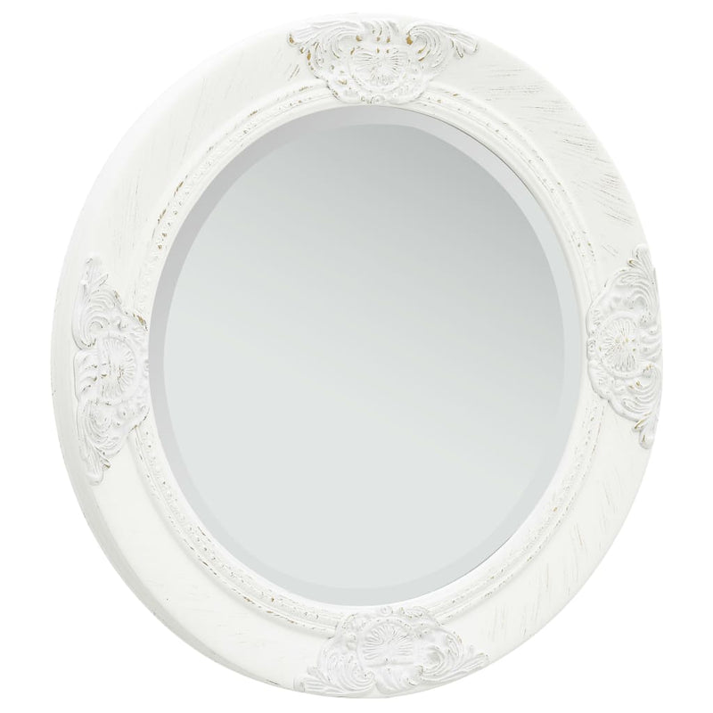 Load image into Gallery viewer, Vidaxl wandspiegel barok stijl 50 cm wit