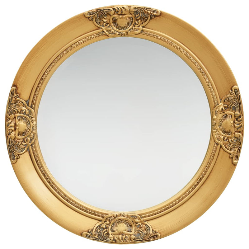 Load image into Gallery viewer, Vidaxl wandspiegel barok stijl 50 cm goudkleurig