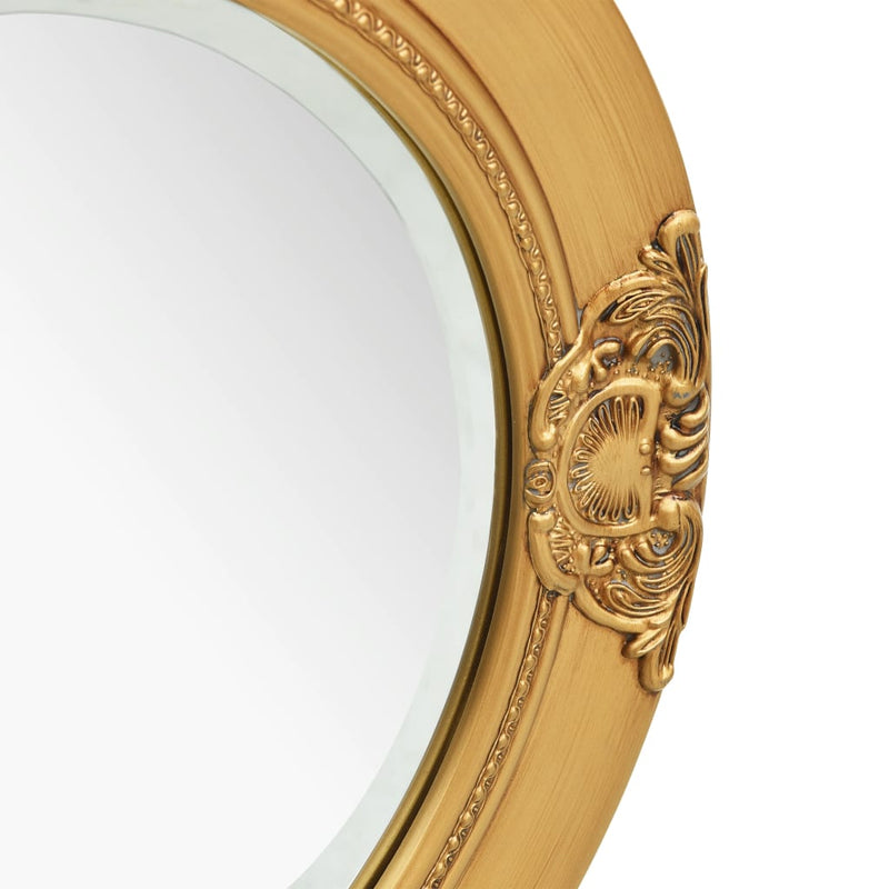 Load image into Gallery viewer, Vidaxl wandspiegel barok stijl 50 cm goudkleurig