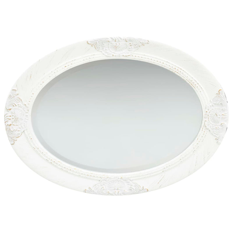 Afbeelding laden in galerijviewer, Vidaxl wandspiegel barok stijl 50x70 cm wit