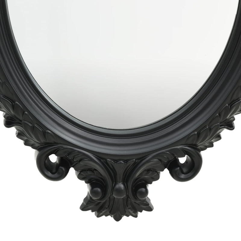 Load image into Gallery viewer, Vidaxl wandspiegel kasteel stijl 56x76 cm zwart
