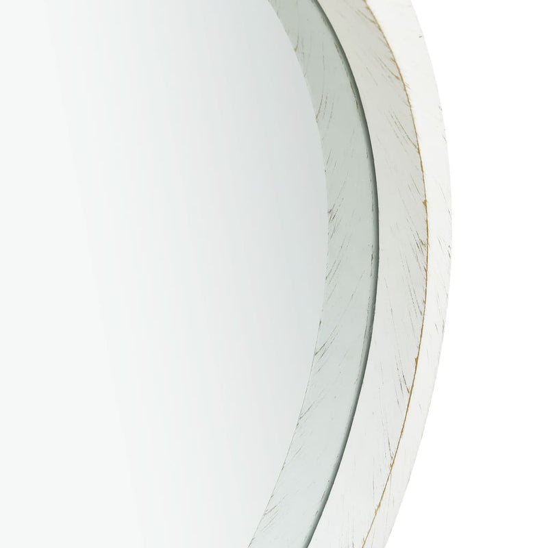 Load image into Gallery viewer, Vidaxl wandspiegel met band 50 cm wit