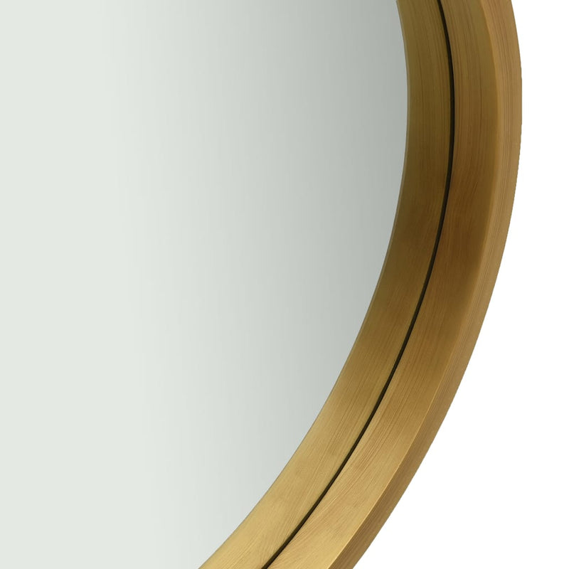 Load image into Gallery viewer, Vidaxl wandspiegel met band 50 cm goudkleurig