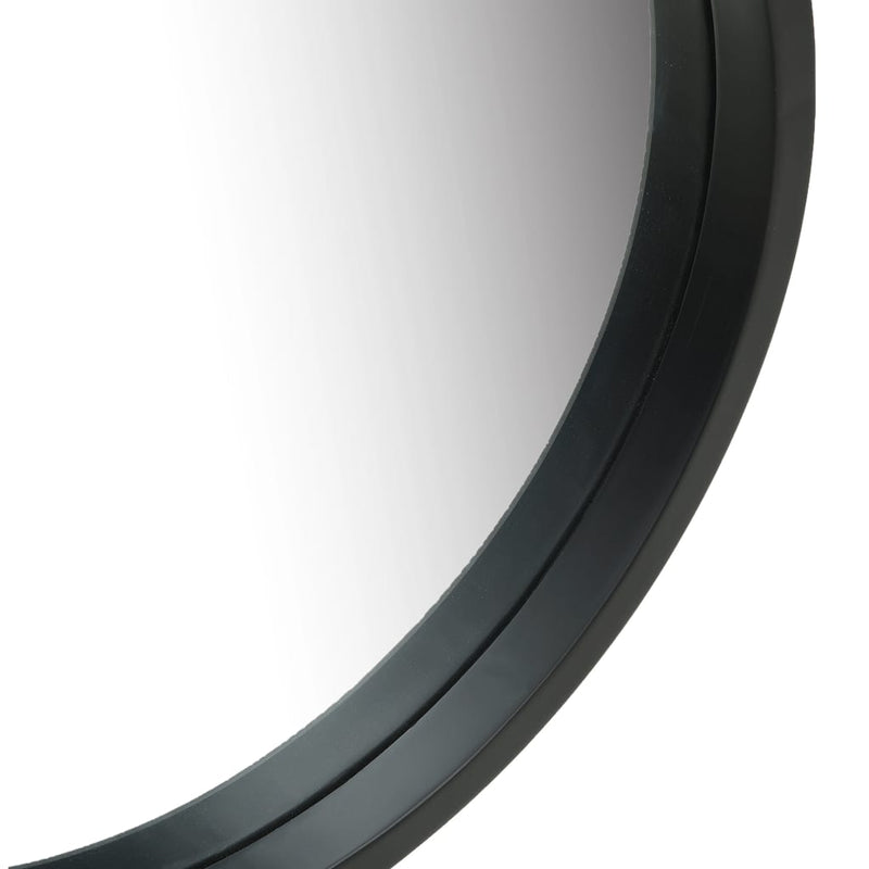 Load image into Gallery viewer, Vidaxl wandspiegel met band 50 cm zwart