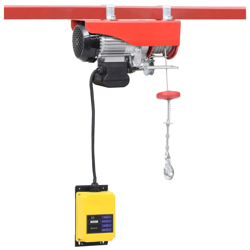 Load image into Gallery viewer, Vidaxl lier elektrisch draadloos afstandsbediening 1000 w 300 600 kg