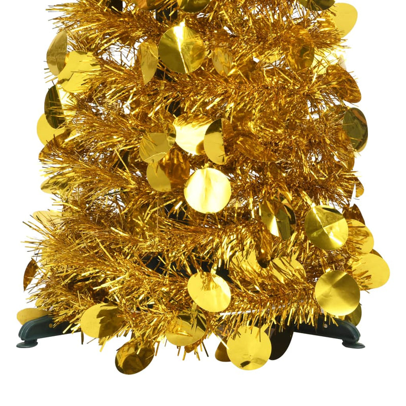 Load image into Gallery viewer, Vidaxl kunstkerstboom pop-up 180 cm pet goudkleurig
