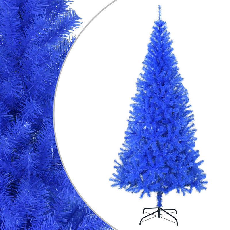 Load image into Gallery viewer, Vidaxl kunstkerstboom met standaard 180 cm pvc blauw