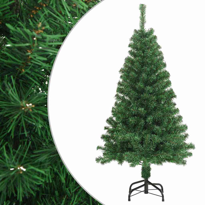 Load image into Gallery viewer, Vidaxl kunstkerstboom met dikke takken 150 cm pvc groen