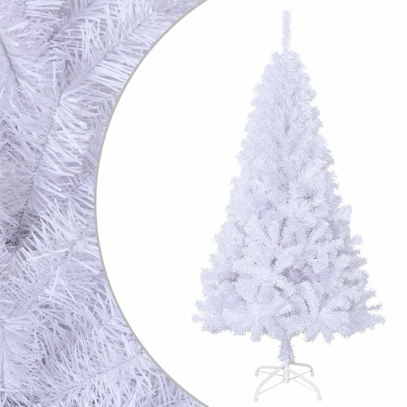 Load image into Gallery viewer, Vidaxl kunstkerstboom met dikke takken 150 cm pvc wit