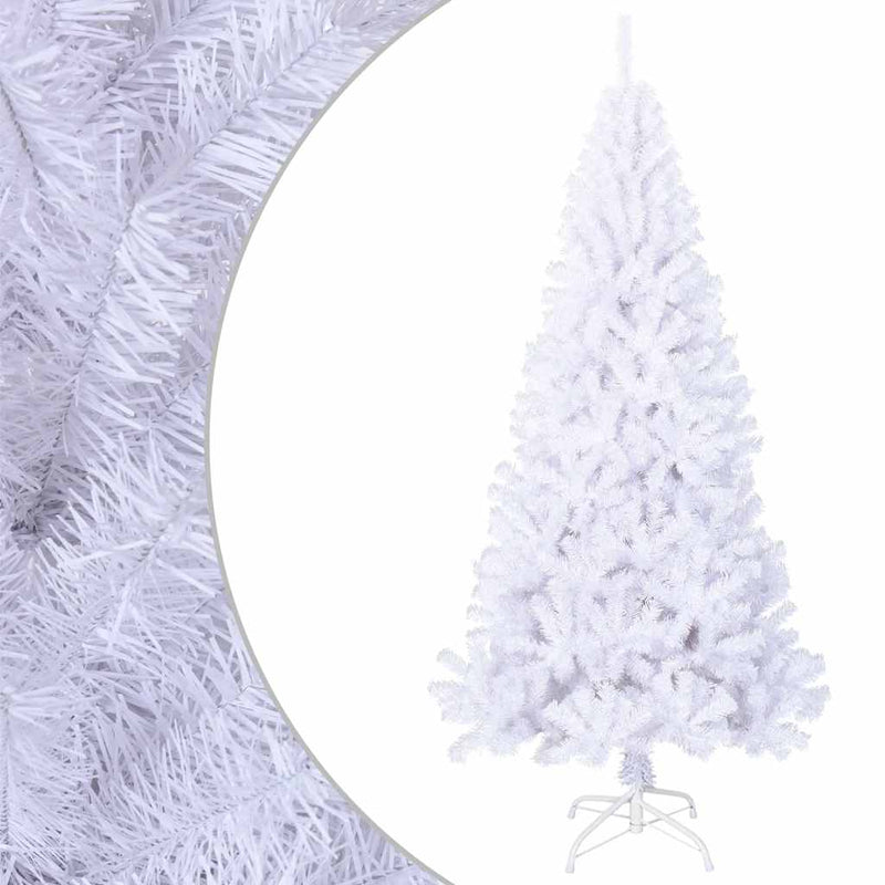 Load image into Gallery viewer, Vidaxl kunstkerstboom met dikke takken 210 cm pvc wit