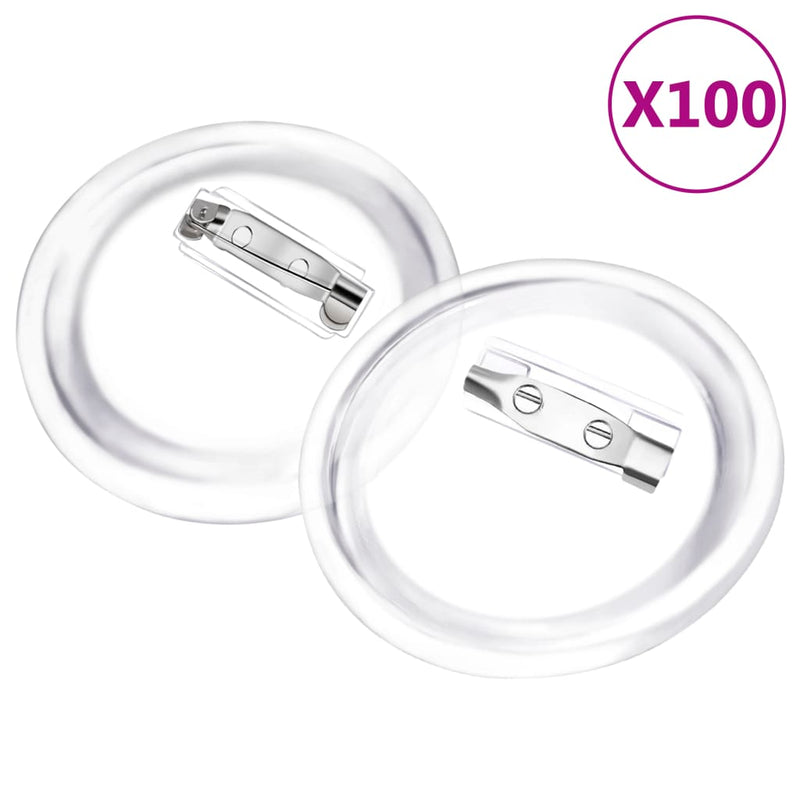 Load image into Gallery viewer, Vidaxl buttons met spelden 100 st 44 mm acryl