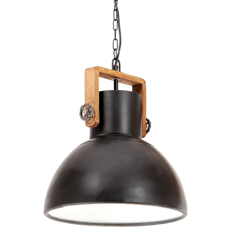 Load image into Gallery viewer, Vidaxl hanglamp industrieel rond 25 w e27 40 cm zwart