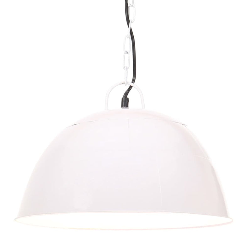 Load image into Gallery viewer, Vidaxl hanglamp industrieel vintage rond 25 w e27 41 cm wit