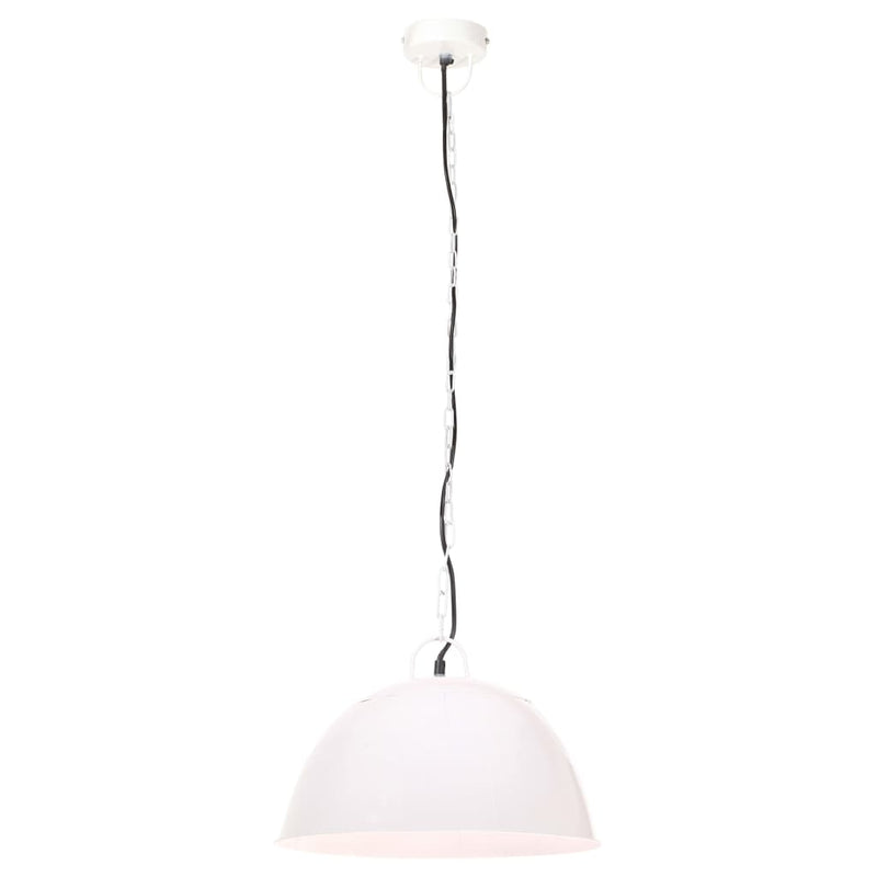 Load image into Gallery viewer, Vidaxl hanglamp industrieel vintage rond 25 w e27 41 cm wit