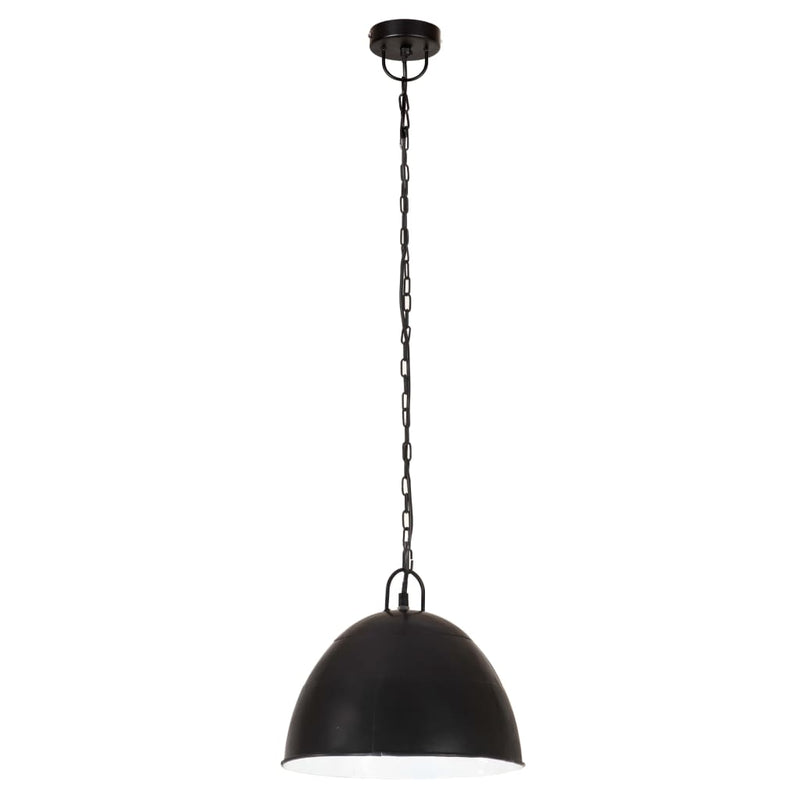 Load image into Gallery viewer, Vidaxl hanglamp industrieel vintage rond 25 w e27 31 cm zwart