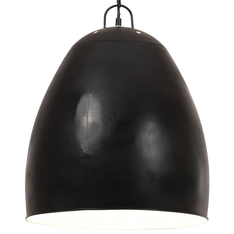 Load image into Gallery viewer, Vidaxl hanglamp industrieel rond 25 w e27 42 cm zwart