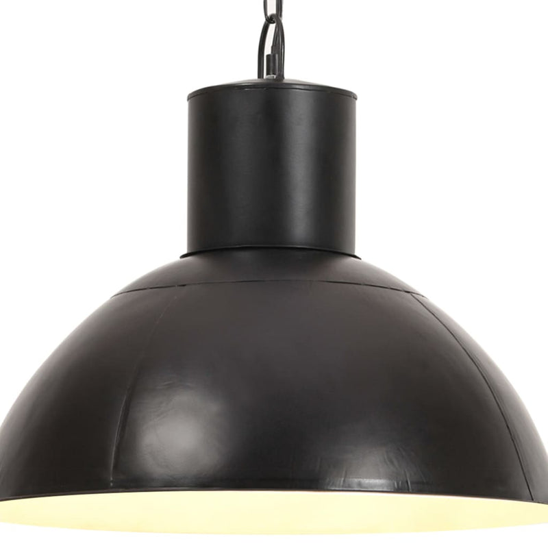 Afbeelding laden in galerijviewer, Vidaxl hanglamp rond 25 w e27 48 cm zwart