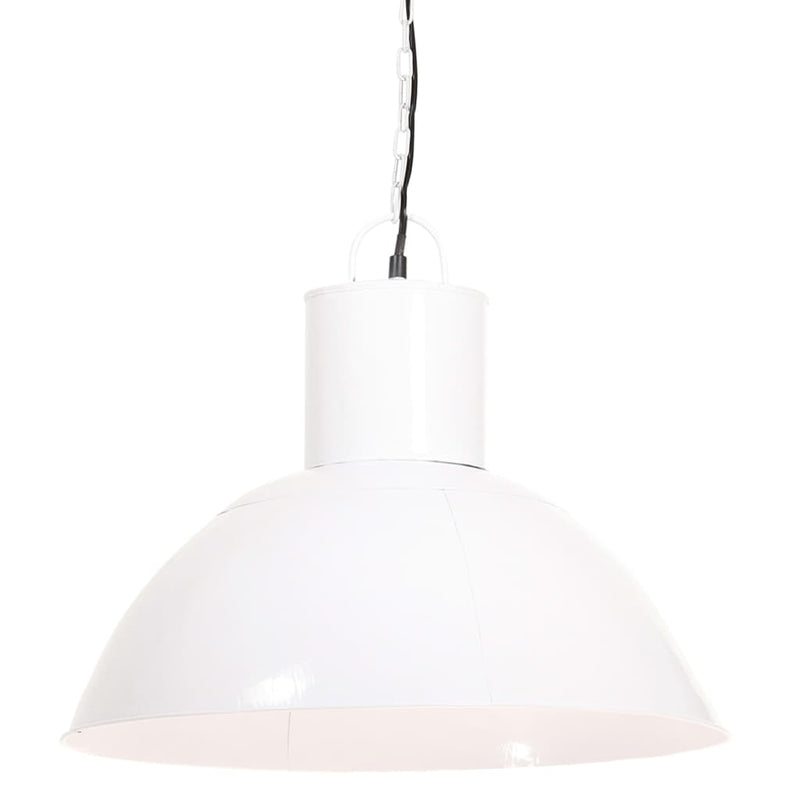 Load image into Gallery viewer, Vidaxl hanglamp rond 25 w e27 48 cm wit