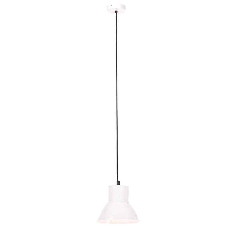 Load image into Gallery viewer, VidaXL Hanglamp rond 25 W E27 48 cm wit