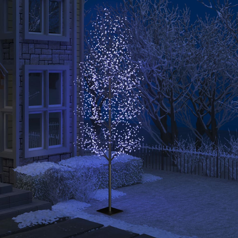 Load image into Gallery viewer, Vidaxl kerstboom 1200 led's blauw licht kersenbloesem 400 cm