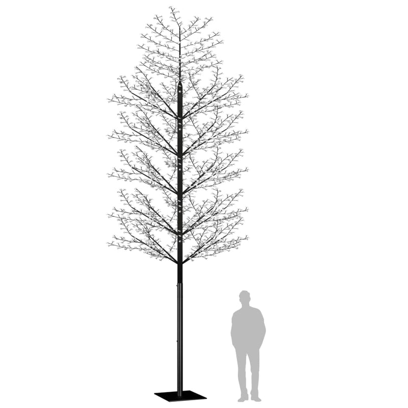 Load image into Gallery viewer, VidaXL Kerstboom 2000 LED's warmwit licht kersenbloesem 500 cm