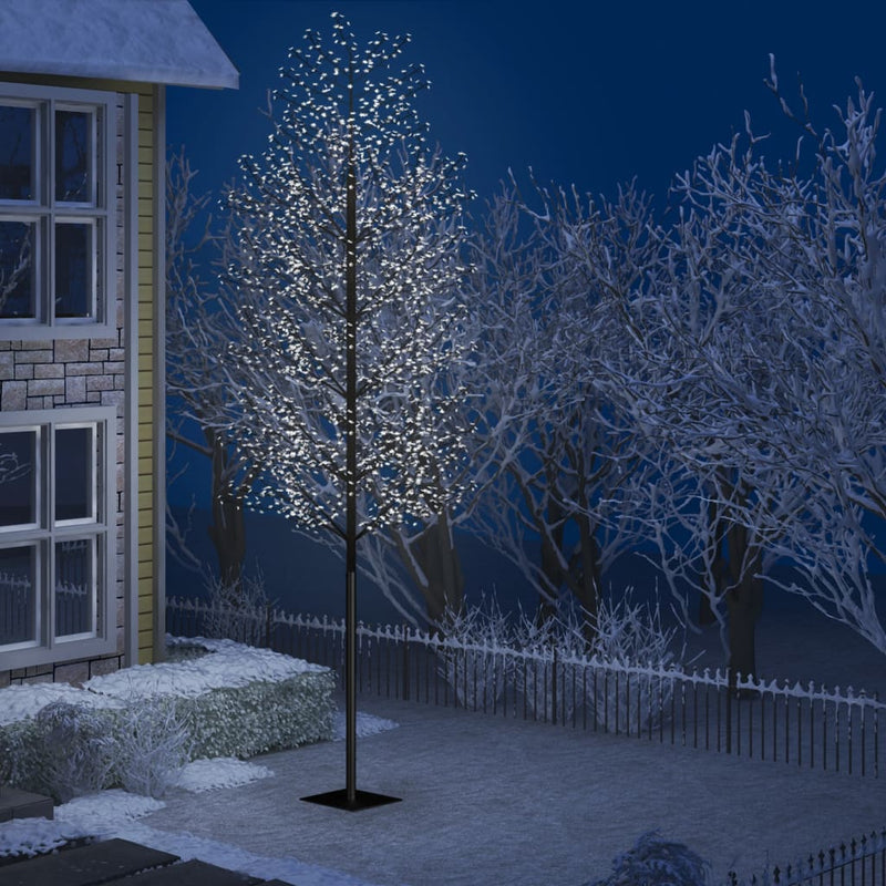 Load image into Gallery viewer, Vidaxl kerstboom 2000 led's koudwit licht kersenbloesem 500 cm