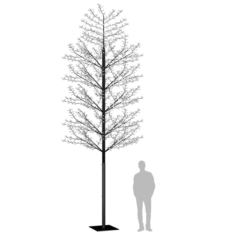Load image into Gallery viewer, Vidaxl kerstboom 2000 led's blauw licht kersenbloesem 500 cm